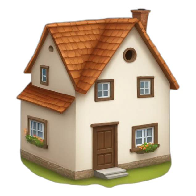 Home amb pell blanca, cabell negre, ulls marrons i somriure sticker