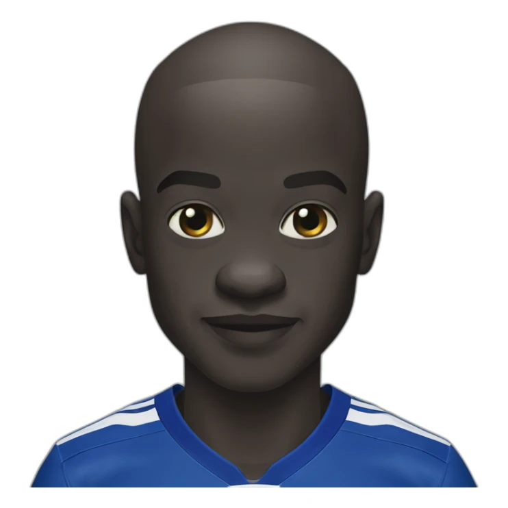ngolo kante as a football sticker