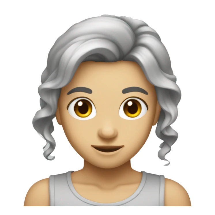 light grey bow sticker