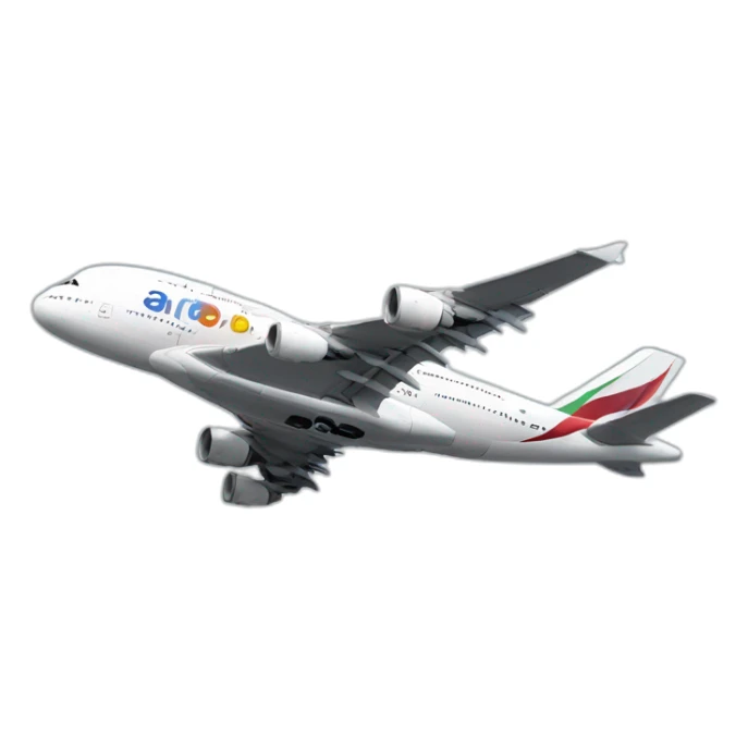 airbus a380 sticker