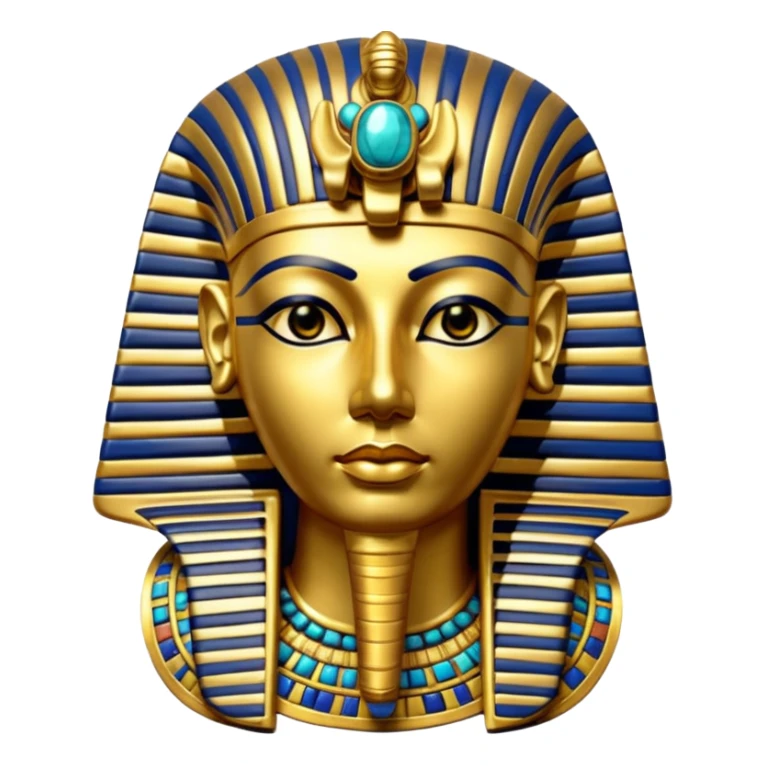 Death Mask of Tutankhamun sticker