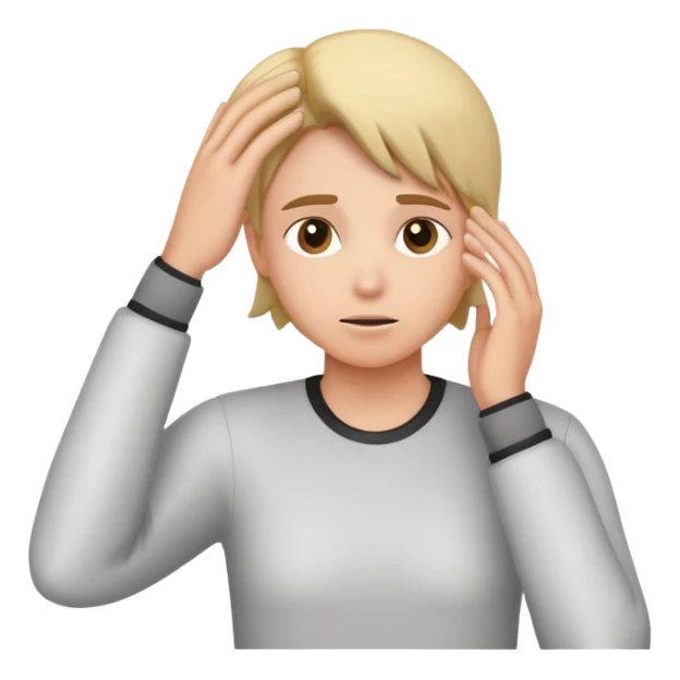 thinking about money, scratching head, with dollar signs around sticker