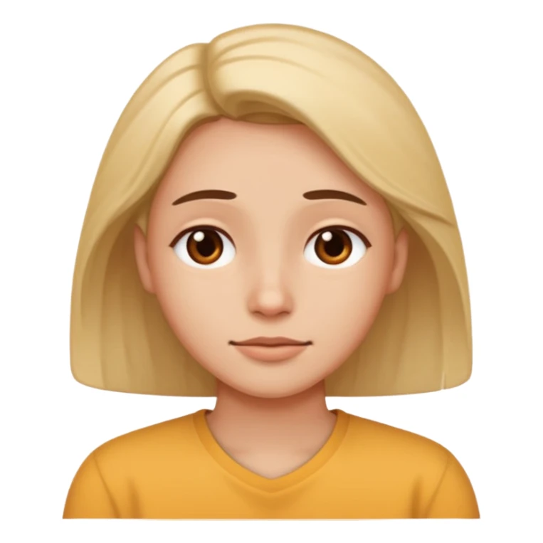 no worries emoji, relaxed and reassuring expression sticker
