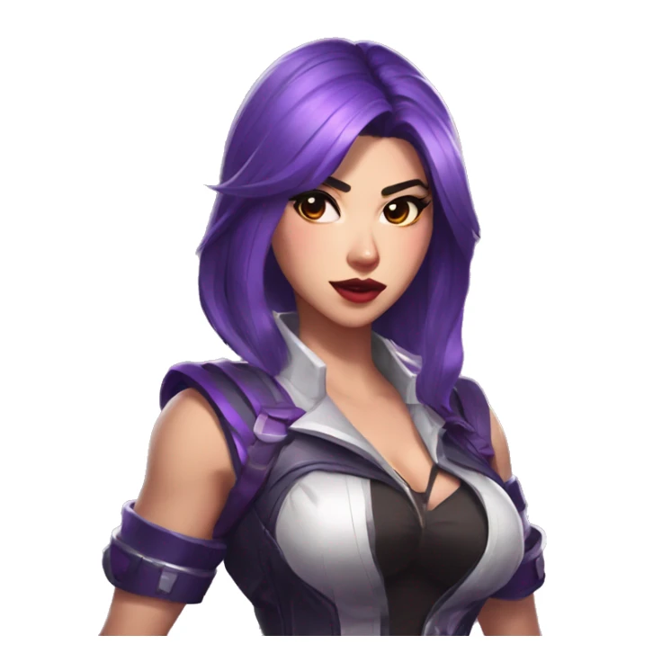 Selena from Mobile legends Bang Bang stands outraged sticker