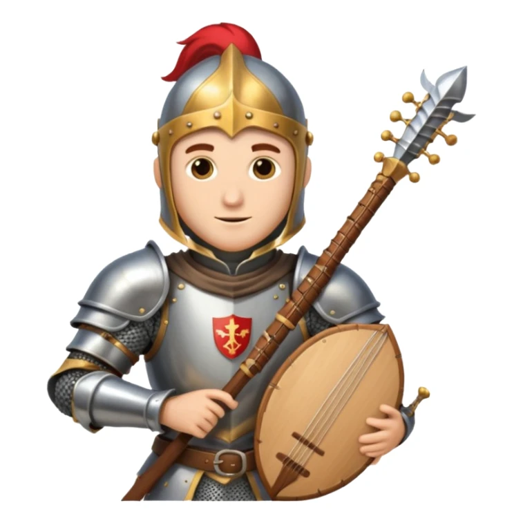 Knight Bard sticker
