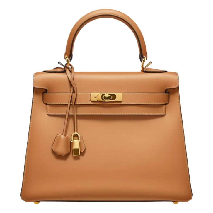 hermes kelly flesh color bag sticker