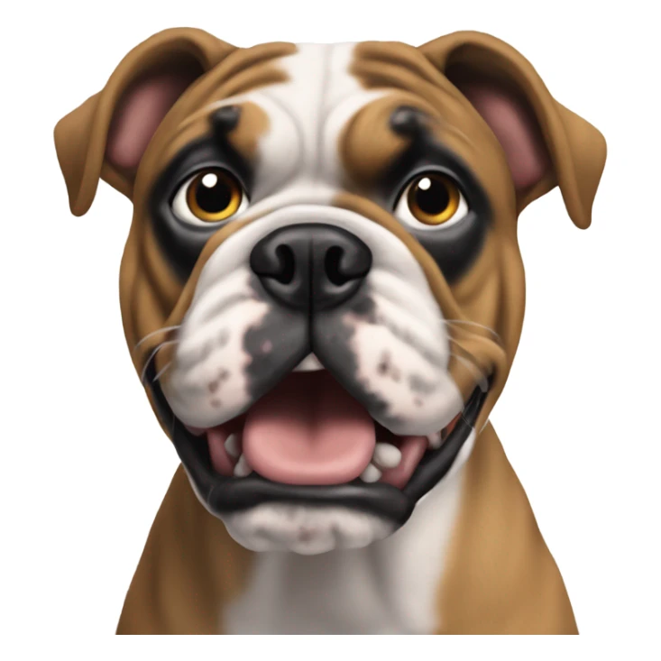 Aj Tracey as a bulldog sticker