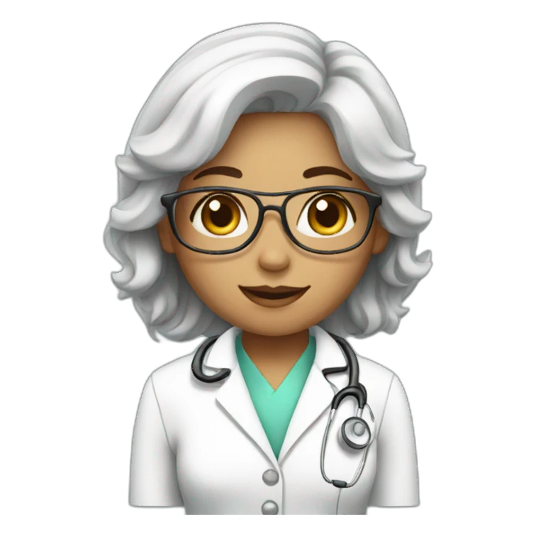 doctor girl sticker