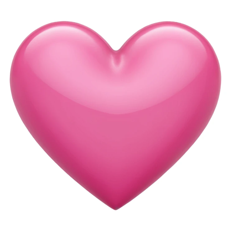 Love story heart pink sticker