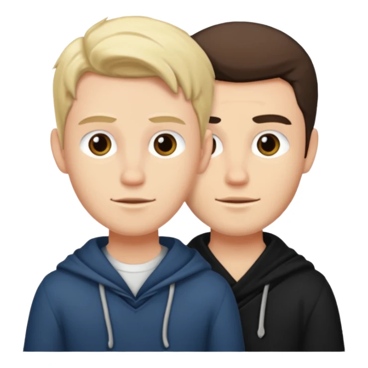 Klaus and ilijah sticker