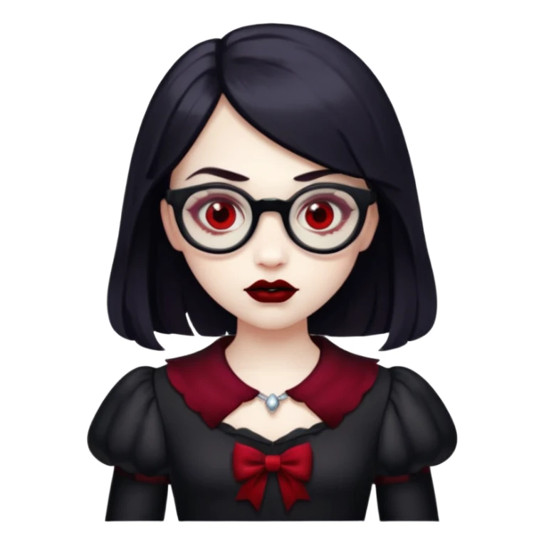 vampire kids with opticals half dress sticker