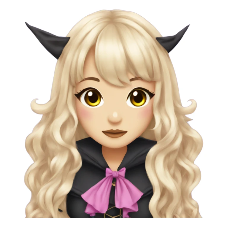 hime gyaru girl witch sticker