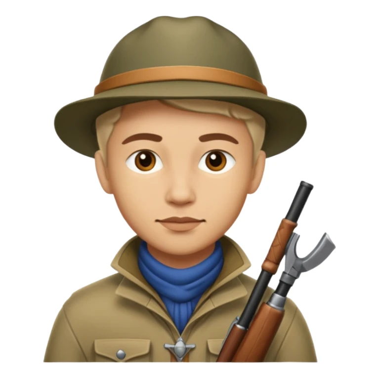 Un chasseur alpin français  sticker