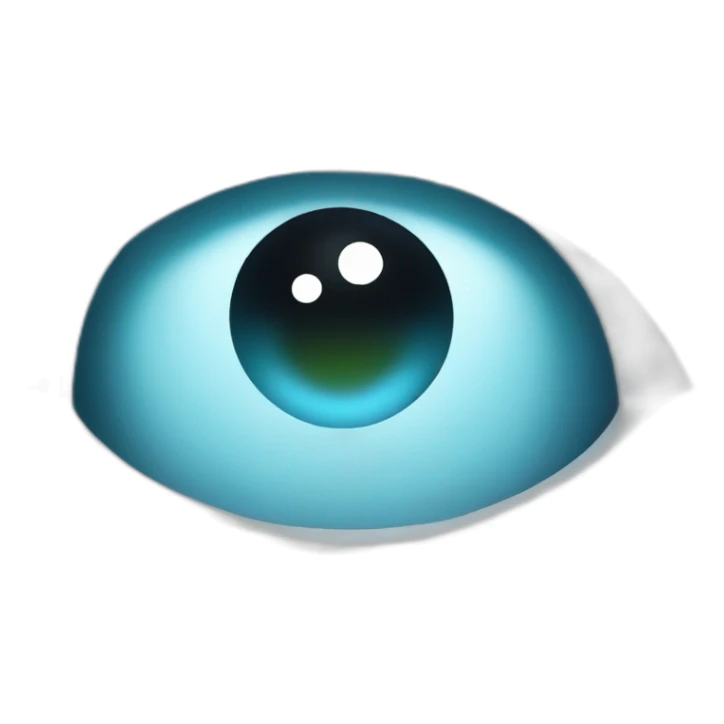 eyes on top of igloo sticker