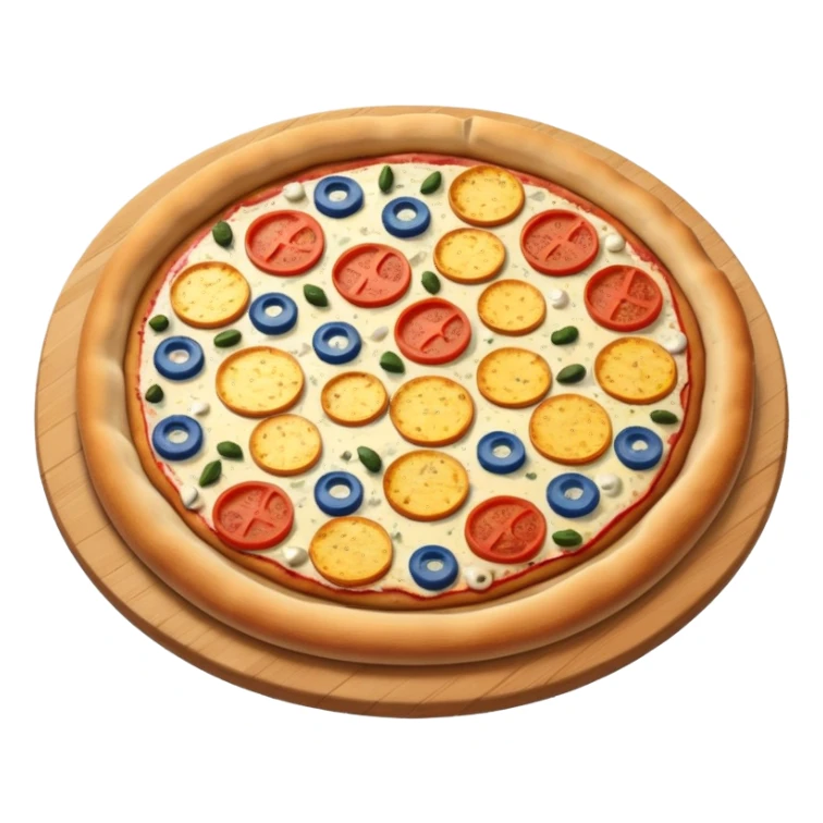 Make me a 🍕 or one with shapes of France on it sticker
