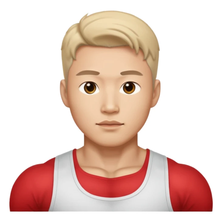 Koreli bir erkek ama çok yakışık lı ve kaslı sticker