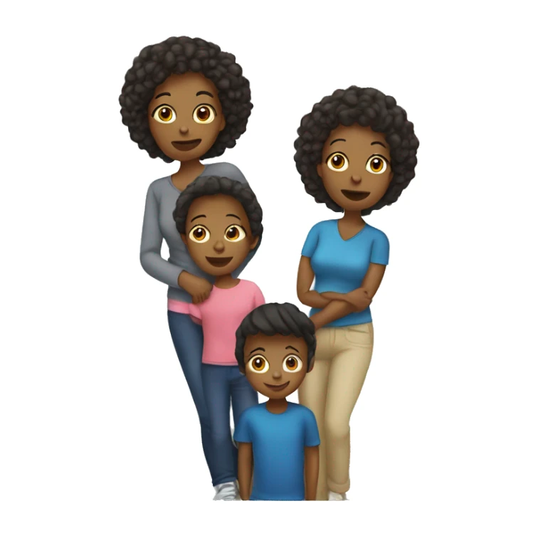 Mom of 4 kids sticker