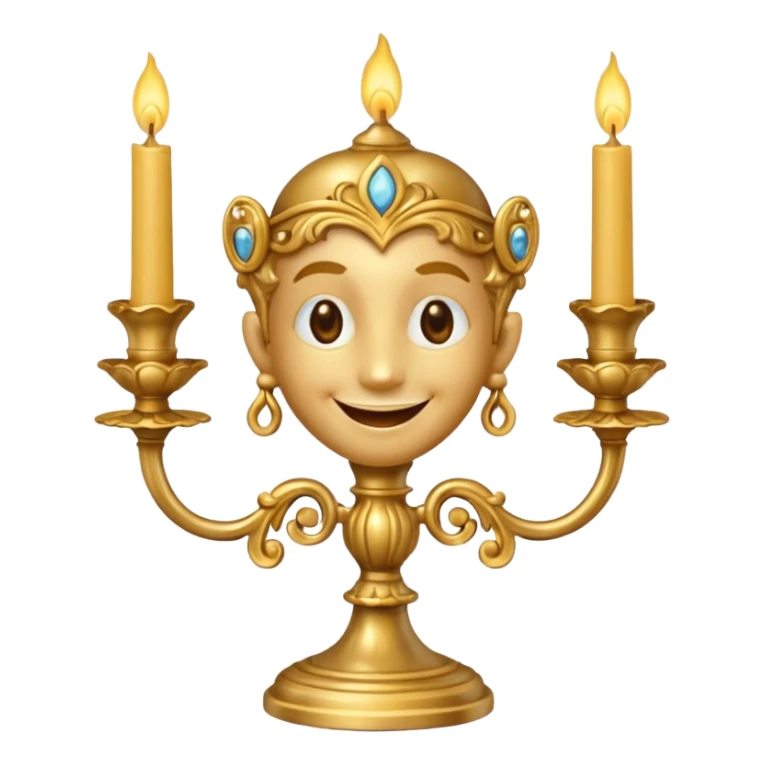 Character in Beauty and the Beast: Candlestick Lumia sticker