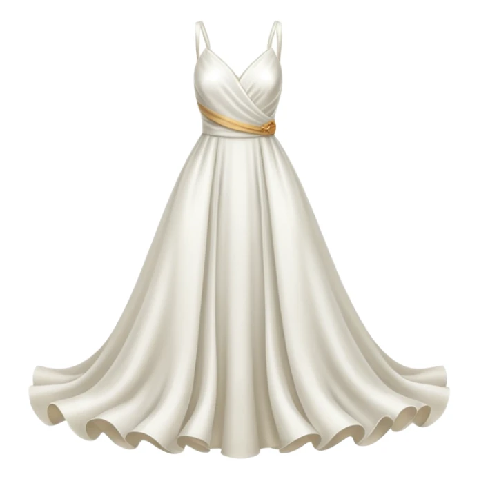 white dress sticker