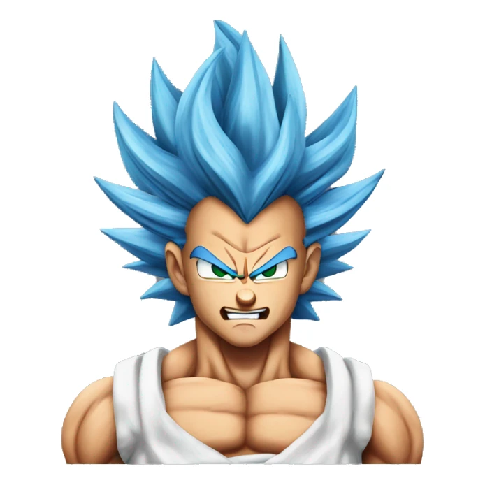 Gogeta super sayan blue sticker