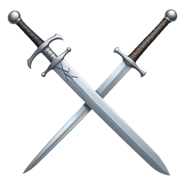 cartoon minimal sword item icon sticker