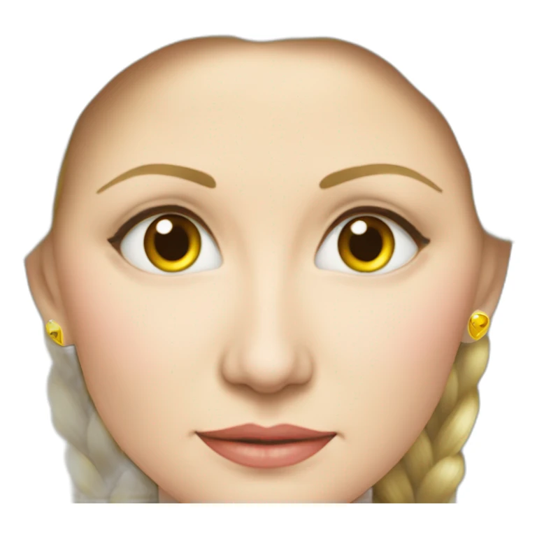 The heart is in Tymoshenko's eyes sticker