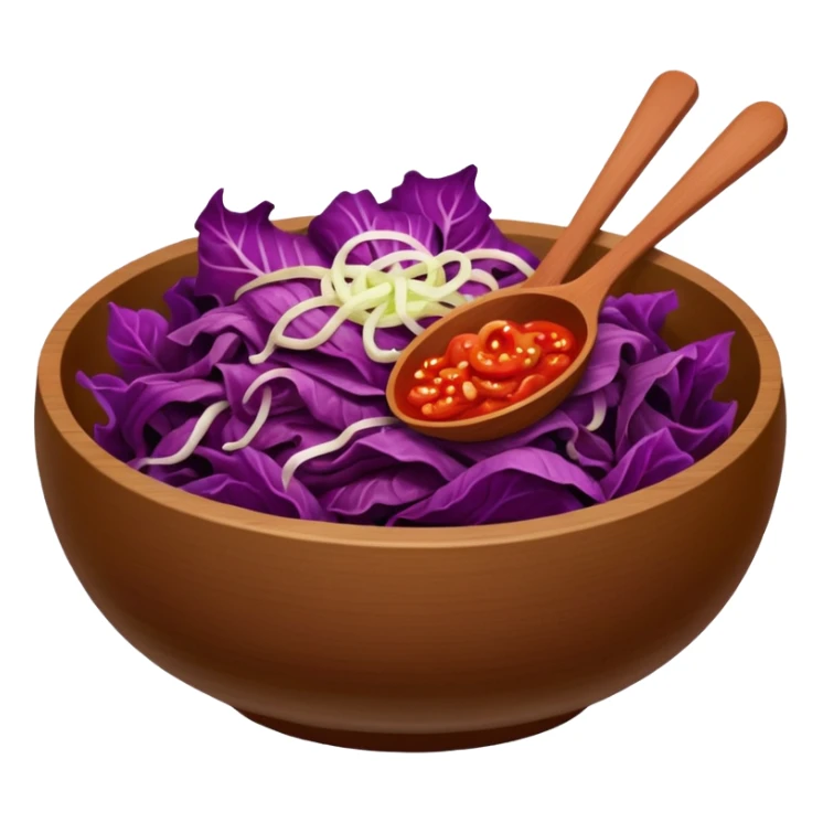 kimmchi dish brown bowl sticker