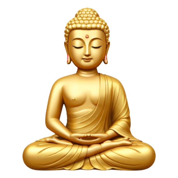 Buddha Gods of India sticker