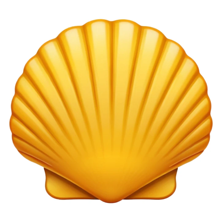 Shell white sticker