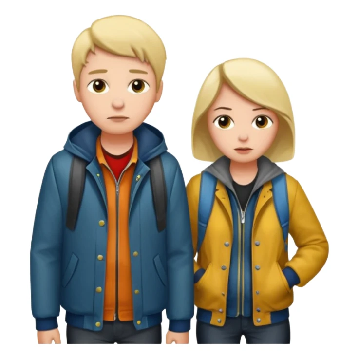 Someone helping otherone drunk friend walk home sticker