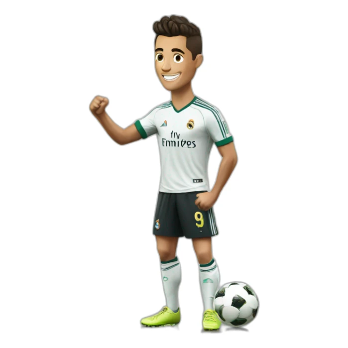 cristiano ronaldo celebrs sticker