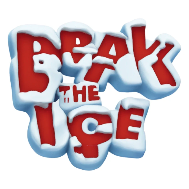 Break the Ice in txt sticker
