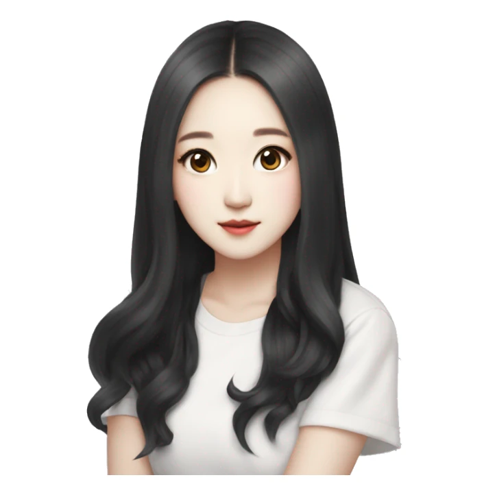 pretty wonyoung from the kpop band called ive sticker