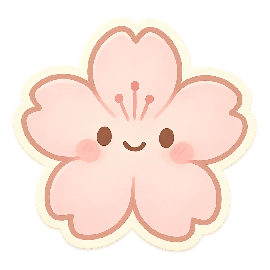 Cherry Blossom sticker