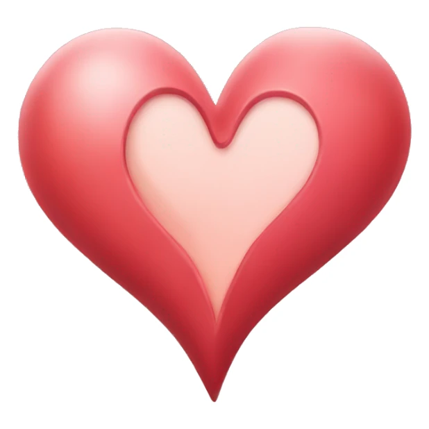 A special heart for me and my girlfriend sticker