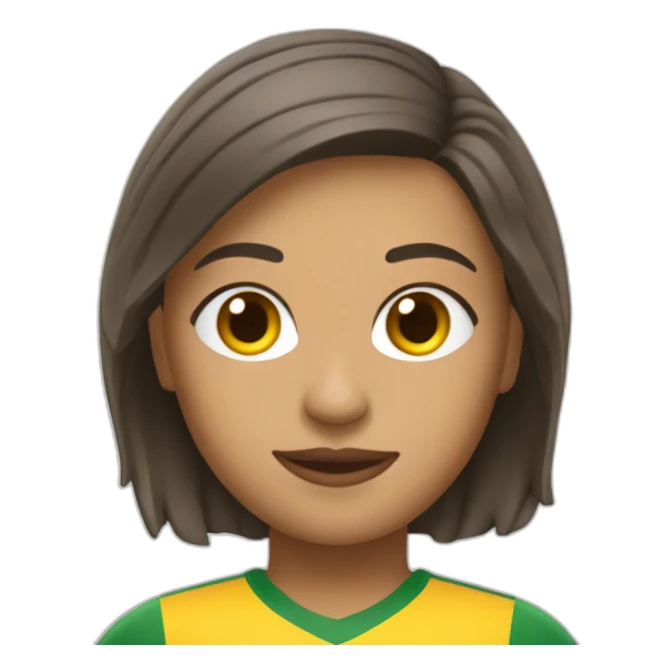 Chica futbolista sticker