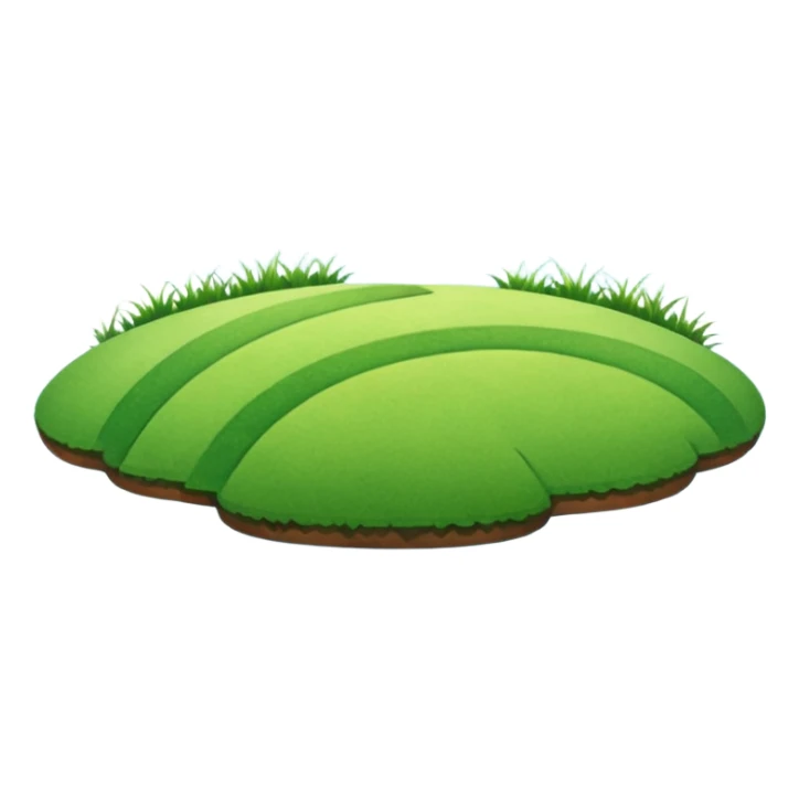 partly cloudy landskape sticker