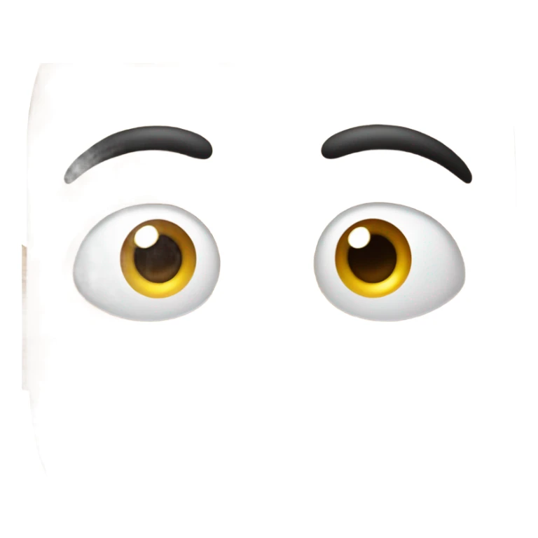 Person giving a look of disbelief  sticker