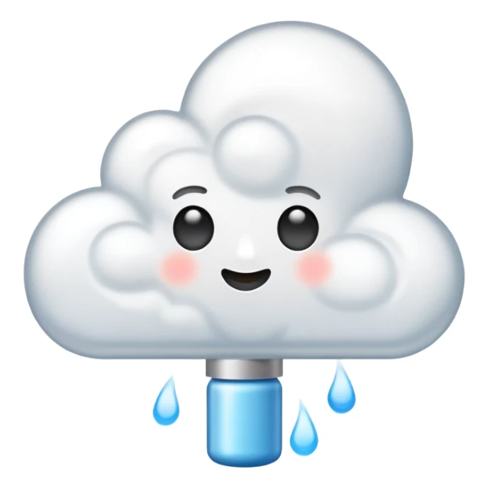 The spray must visually read as hairspray aerosol, not liquid, not foam, not pump bottle. sticker