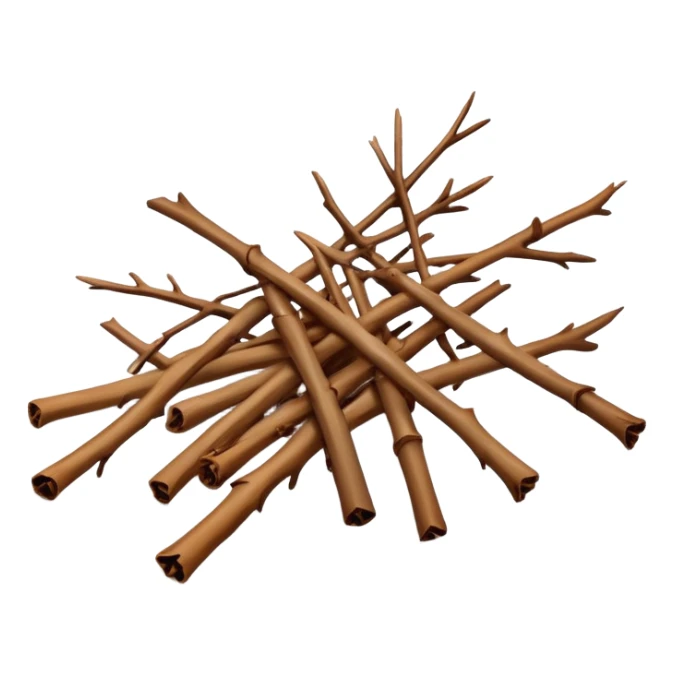 pile of Small Twigs sticker