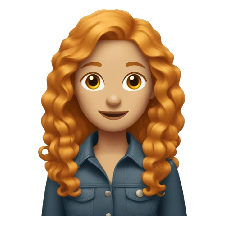Ginger women with blond longhair dachshund  sticker
