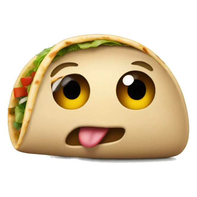 burrito that above it says "Neato!" sticker