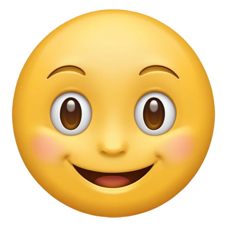 happy emoji smirking sticker