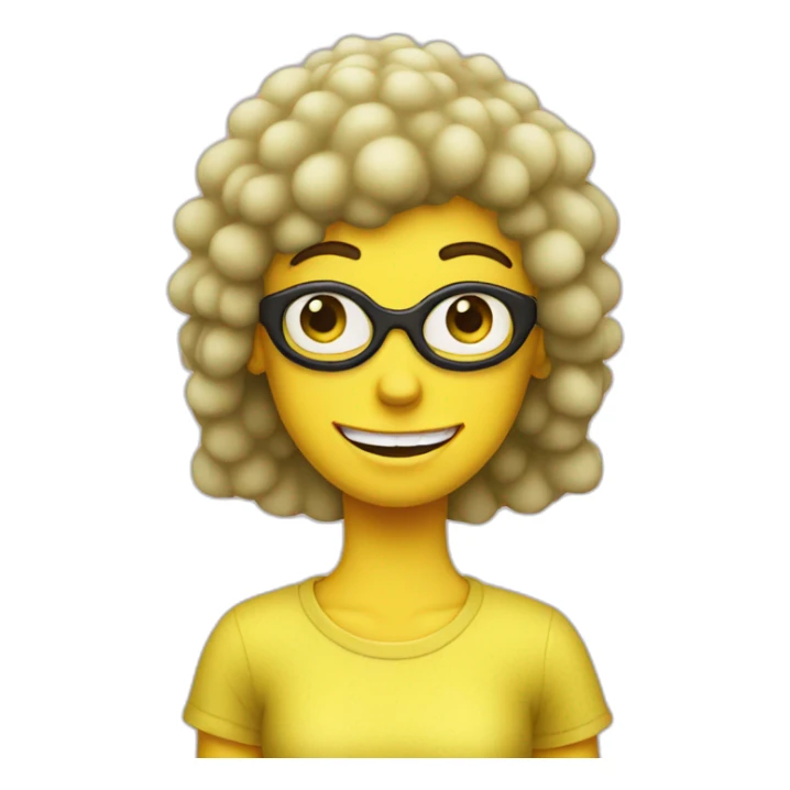 sponge bob as a girl sticker