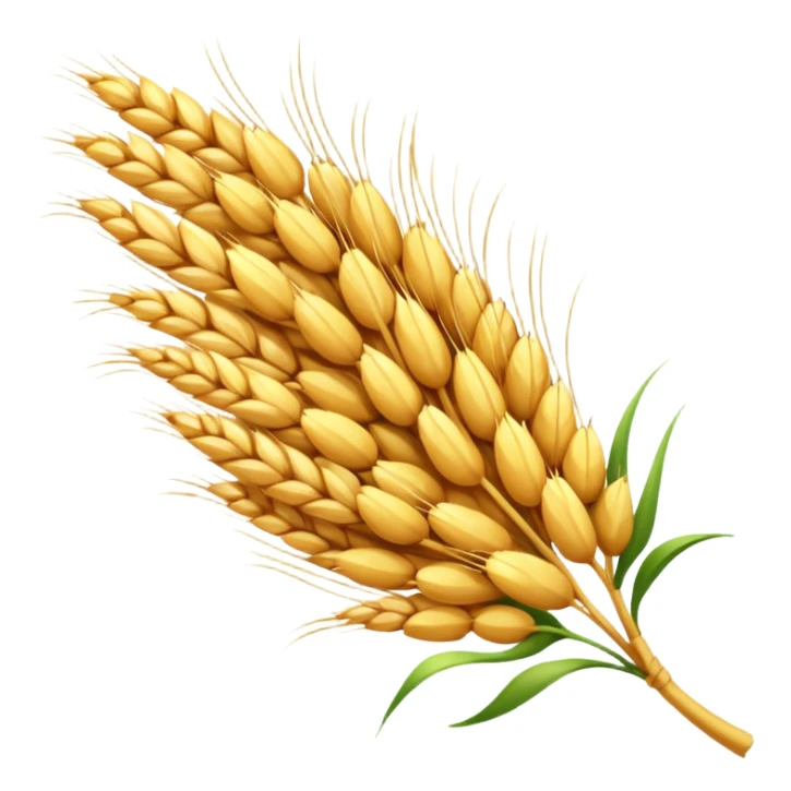 Ear of grain soft sticker