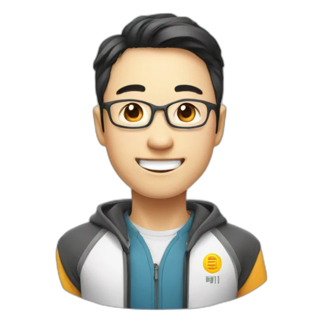 smile huazhong university of science and technology sticker