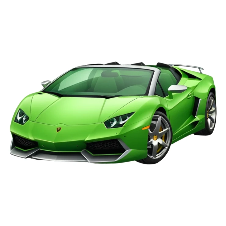 green lamborghini scion sticker