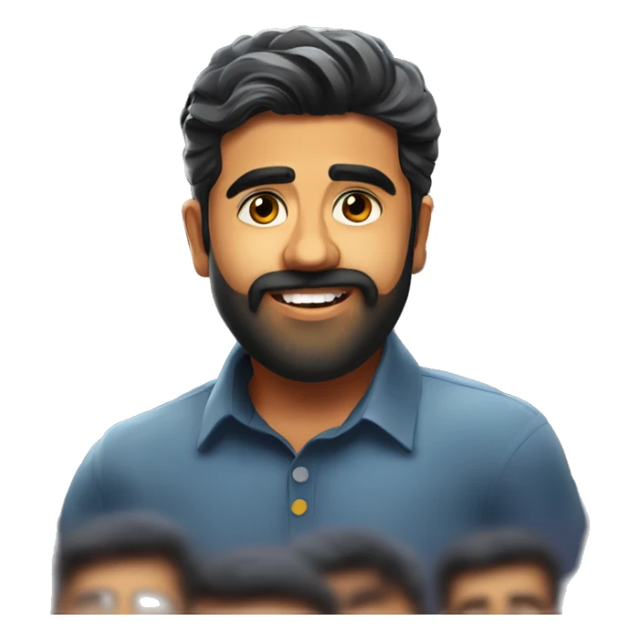 Mollywood actor Nivin Pauly sticker