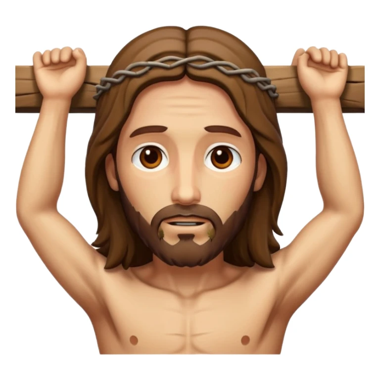 emoji di Gesù crocifisso 
 sticker