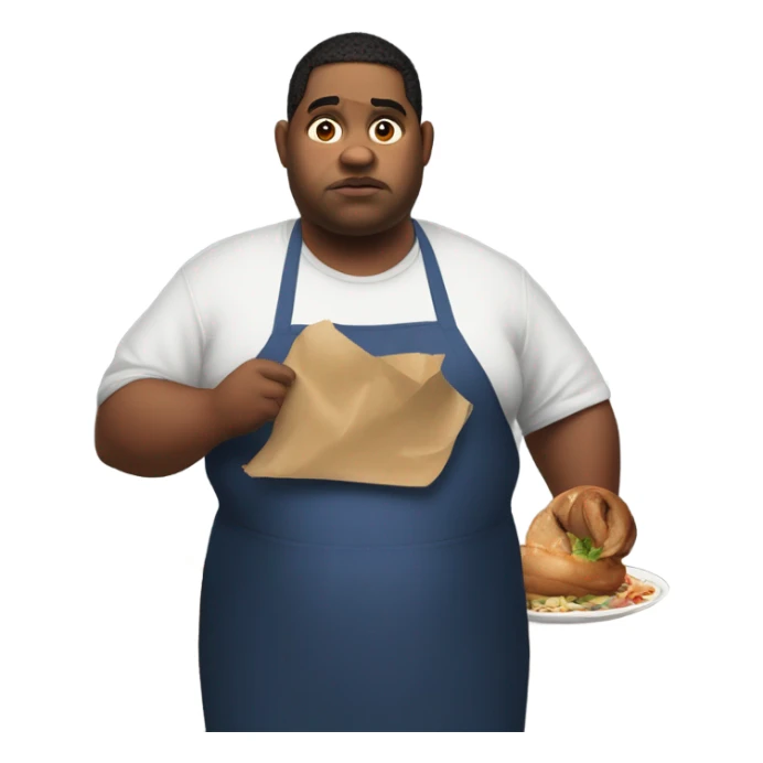 Contestant from 600 lb life with food sticker